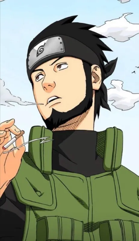 Hình ảnh của Asuma Sarutobi - Tượng đài thật điên rồ trong trái tim của người hâm mộ