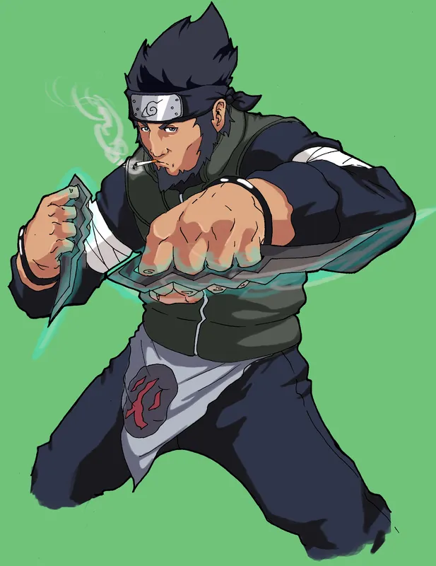 Hình ảnh của Asuma Sarutobi Bold Konoha