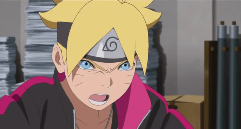 Hình ảnh của Boruto Uzumaki trong các trận chiến ly kỳ