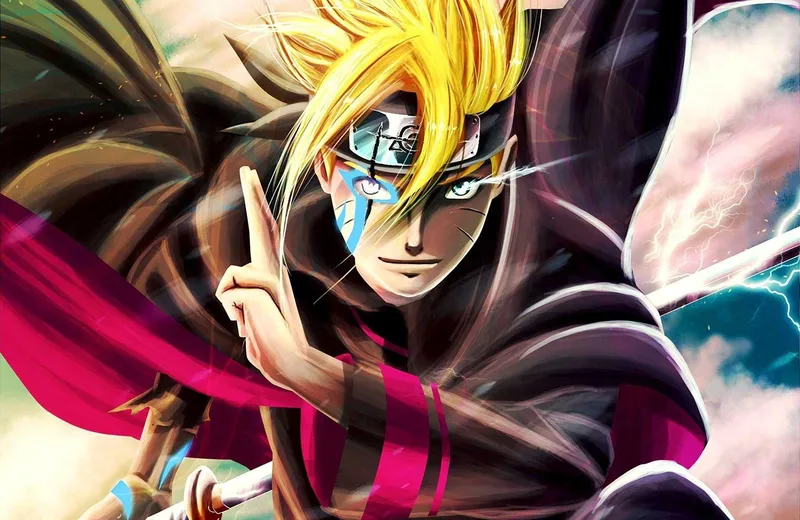 Boruto Uzumaki ảnh rất đẹp đối với người hâm mộ thực sự