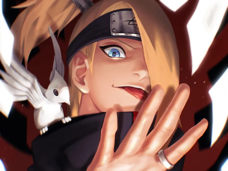 Deidara và những bức ảnh chiến đấu đầy khí phách