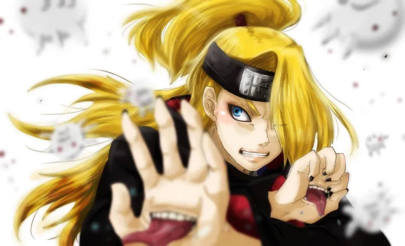 Định hình Deidara là nghệ thuật trong thế giới anime