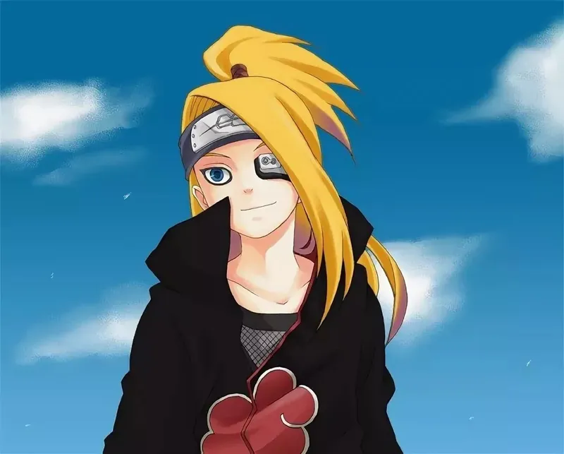 Deidara với độ sắc nét và phong cách mạnh mẽ trong mỗi bức ảnh