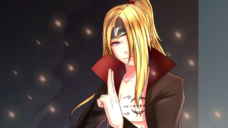 Hình ảnh Deidara với hình ảnh hấp dẫn và nổi bật