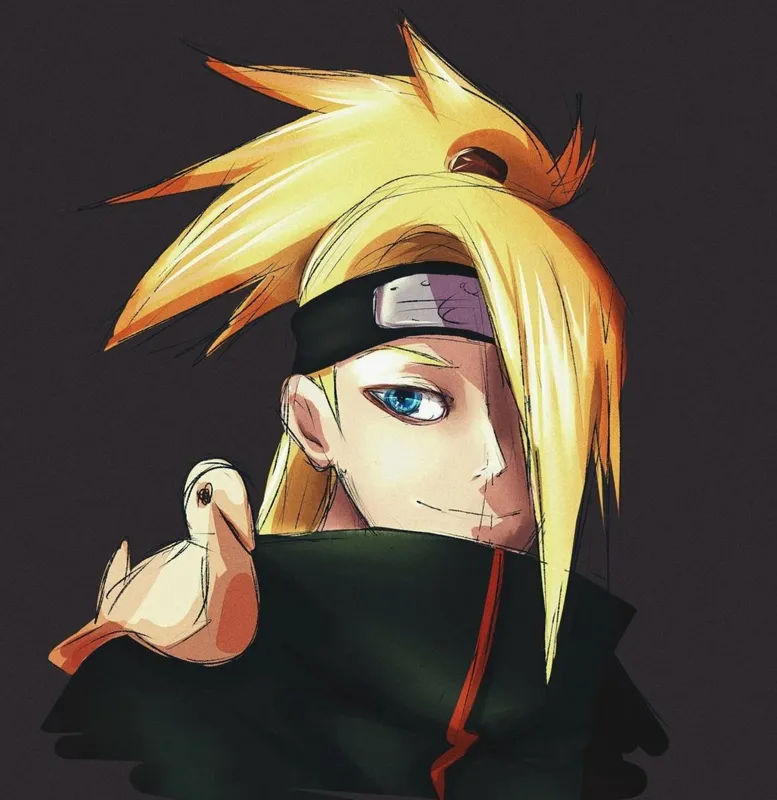 Ảnh Deidara với cách thức mạnh mẽ và sáng tạo