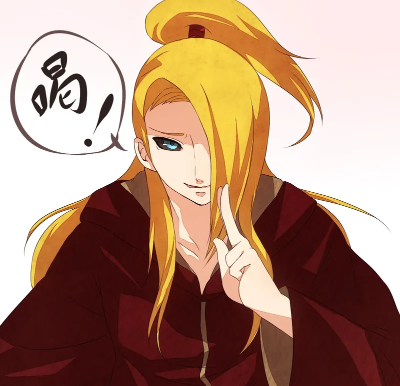 Deidara - Hình ảnh của một nghệ sĩ chiến binh trong thế giới anime