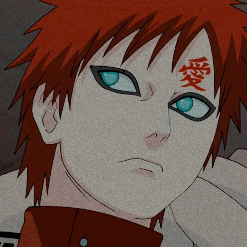 Hình ảnh của Gaara tình cảm ở Naruto, mang lại sức mạnh