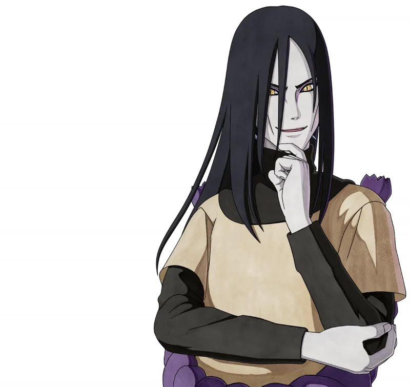 Photo Orochimaru với sự lôi cuốn đáng sợ, thu hút người xem