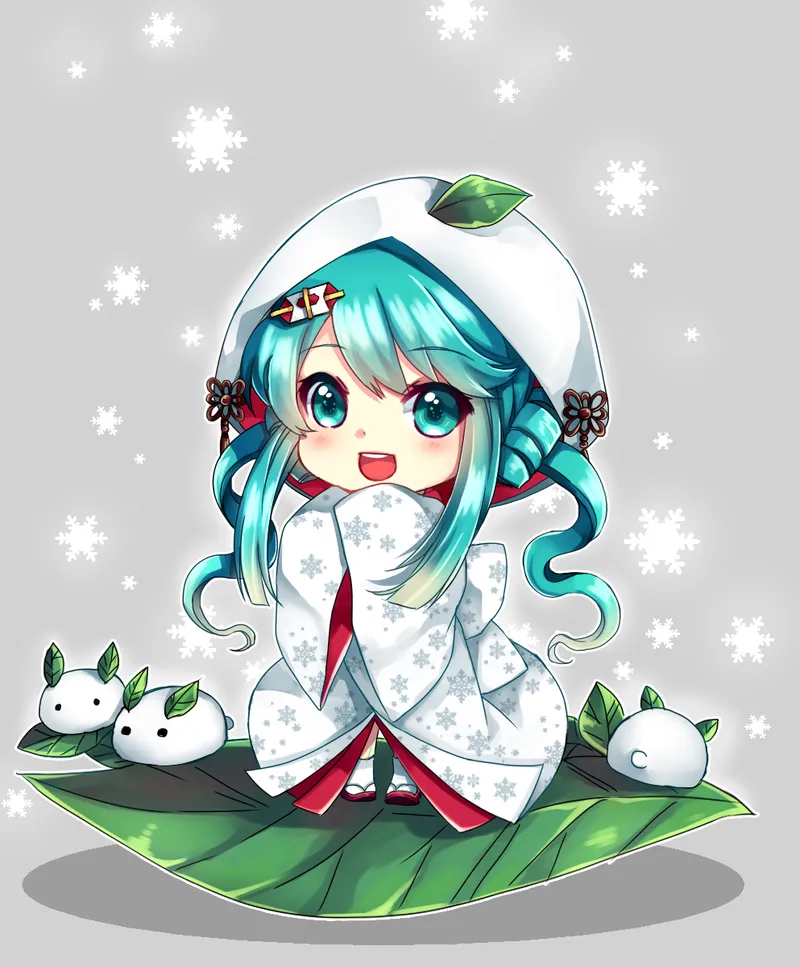 Hình ảnh của Giáng sinh đáng yêu Chibi, thích hợp cho Avatar.