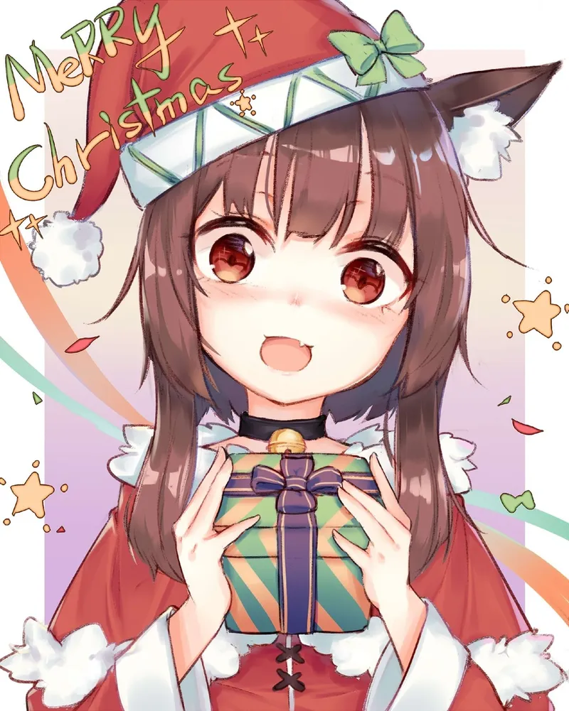 Xem Chibi Anime Christmas Dễ dàng vẽ với màu sắc nổi bật và các chi tiết tinh tế.