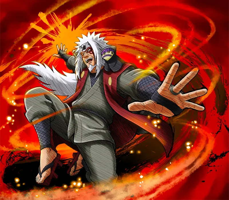 Ảnh Jiraiya không chỉ đẹp mà còn truyền cảm hứng cho những người yêu thích anime