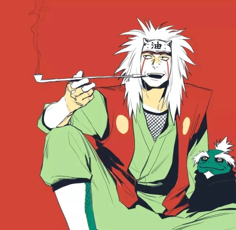 Bức ảnh của Jiraiya sẽ khiến bạn cảm thấy vẻ đẹp của chiến đấu