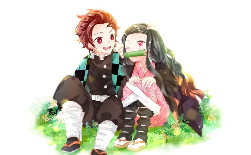 Bộ sưu tập Tanjiro Chibi dễ thương cho người hâm mộ của Kimetsu no Yaiba.