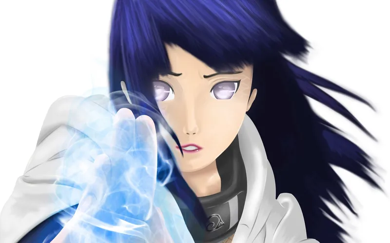 Khám phá những bức ảnh đẹp của Hinata Hyuga với biểu hiện chân thành