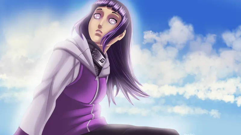 Xem hình ảnh Hinata Hyuga với vẻ ngoài nhẹ nhàng nhưng quyết đoán