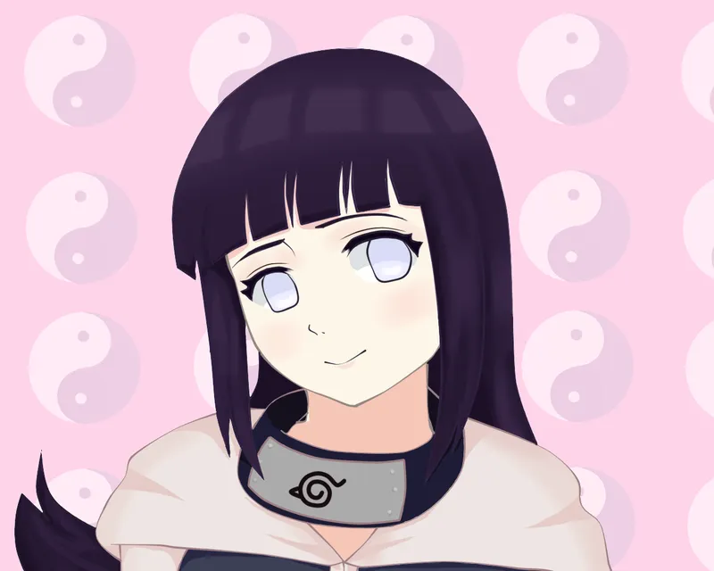 Ảnh Hinata Hyuga truyền cảm hứng cho sự kiên cường và kiên nhẫn