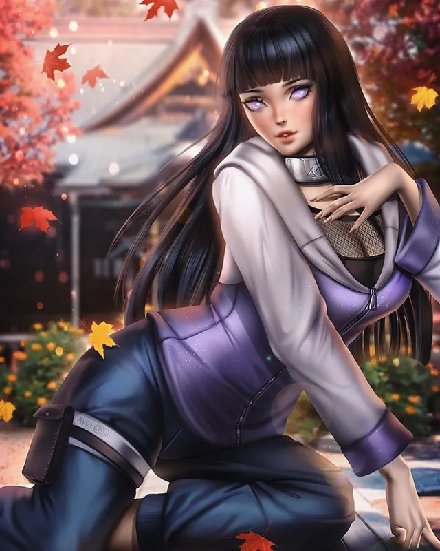 Xem ảnh Hinata Hyuga và cảm nhận sức mạnh từ bên trong