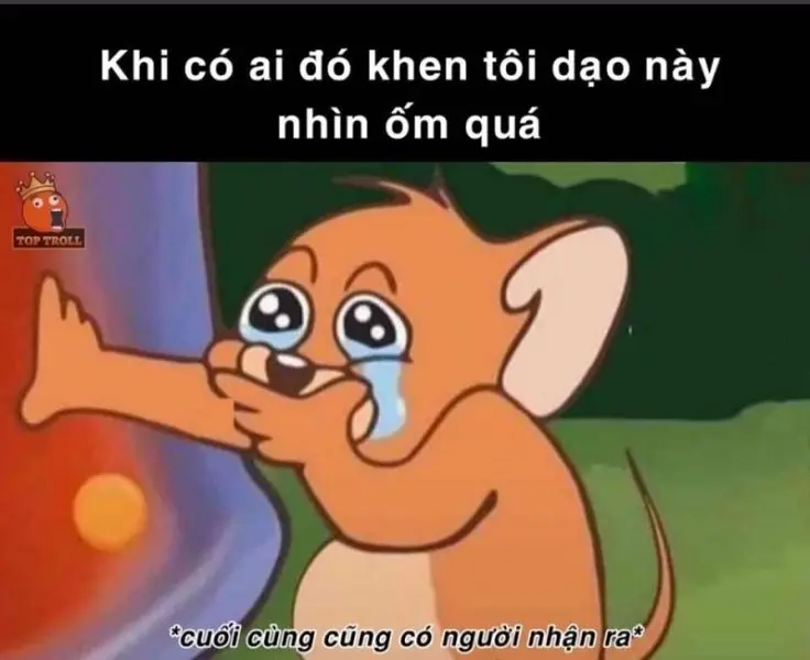 Meme mặt Tom và Jerry hài hước cho bạn