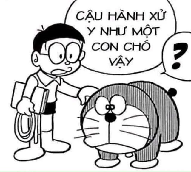 Meme Face Doraemon làm cho mọi người cười