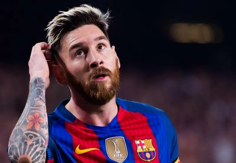 Ảnh của người chơi Messi đẹp trai nhất khi cầm bóng