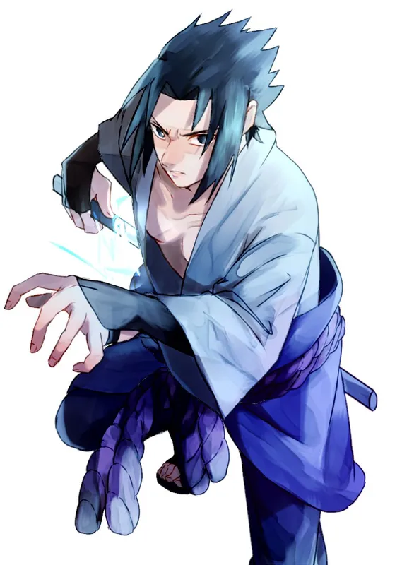 Ảnh Sasuke Uchiha trong một khoảnh khắc ly kỳ