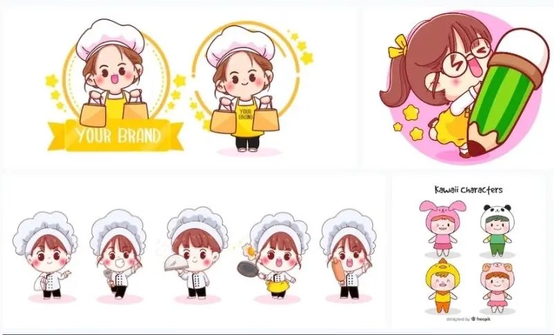 Bức ảnh chibi nữ vui tính, dễ thương nhất