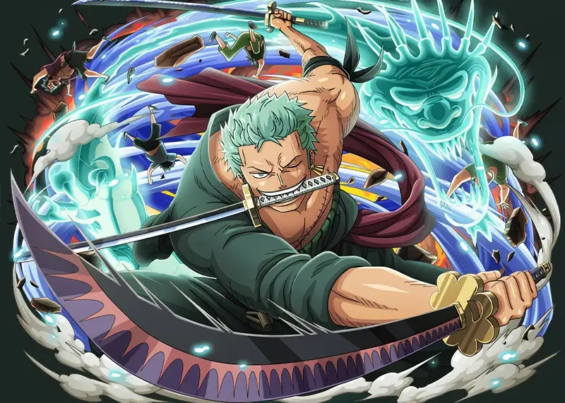 Hình ảnh Roronoa Zoro sắc nét và ấn tượng