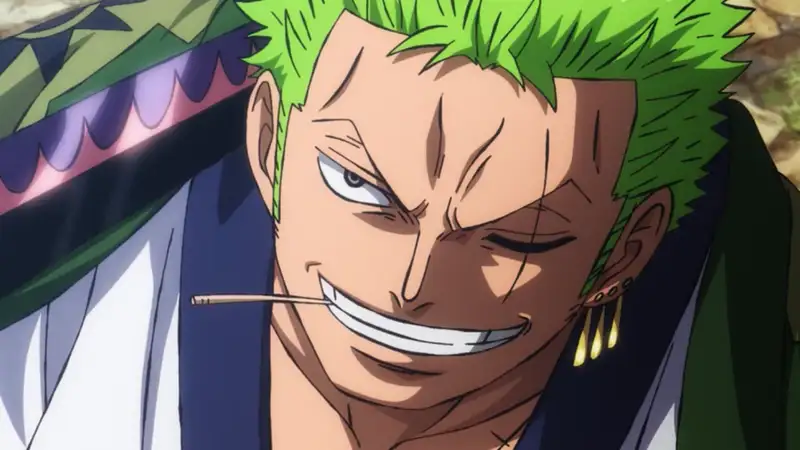 Hình ảnh của Roronoa Zoro trong Super Cool Shaping