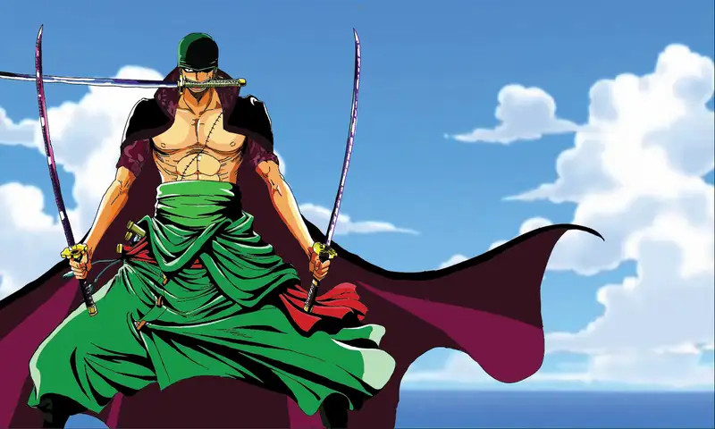 Tải xuống hình ảnh Roronoa Zoro sắc nét và sống động nhất