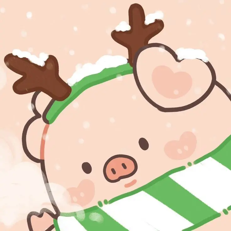 Chibi Kute Pig Avatar rất hài hước, trẻ trung và vui tươi.