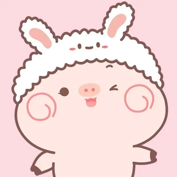 Avatar Pig Chibi Kute hài hước, tạo ra niềm vui và sự khác biệt.