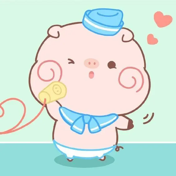 Avatar Pig Chibi rất hài hước, hoàn hảo để chia sẻ niềm vui với bạn bè.