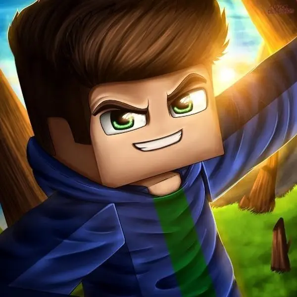 Avatar Minecraft đơn giản, nhưng đủ để thu hút mọi ánh mắt.