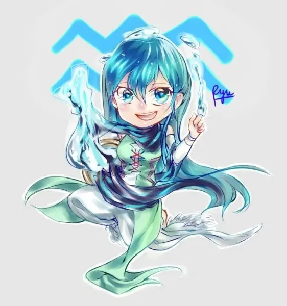 Ảnh của nữ Chibi Chibi Phong cách Anime