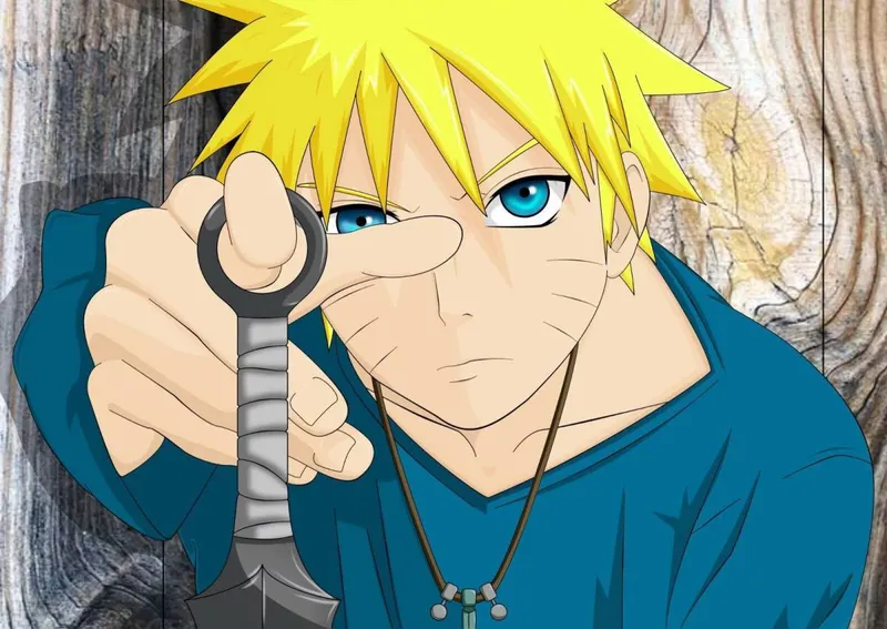 Bức ảnh Naruto Uzumaki thể hiện đỉnh cao sức mạnh và tình bạn