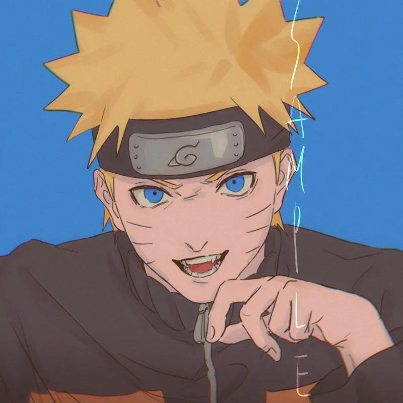 Ảnh Naruto Uzumaki ghi dấu ấn mạnh mẽ trong lòng người hâm mộ