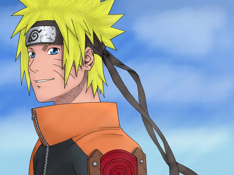 Ảnh Naruto Uzumaki trong những khoảnh khắc chiến đấu đẹp mắt