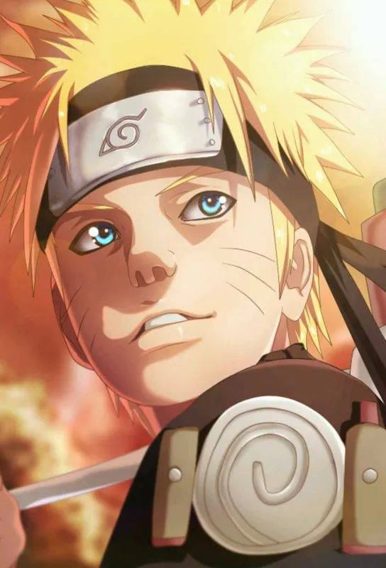 Bức ảnh Naruto Uzumaki đánh bại mọi thử thách trên con đường ninja