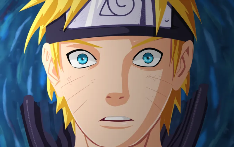 Hình ảnh Naruto Uzumaki thể hiện sức mạnh không thể bị đánh bại