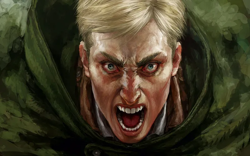 Erwin Smith với một chỉ huy không thể nhầm lẫn