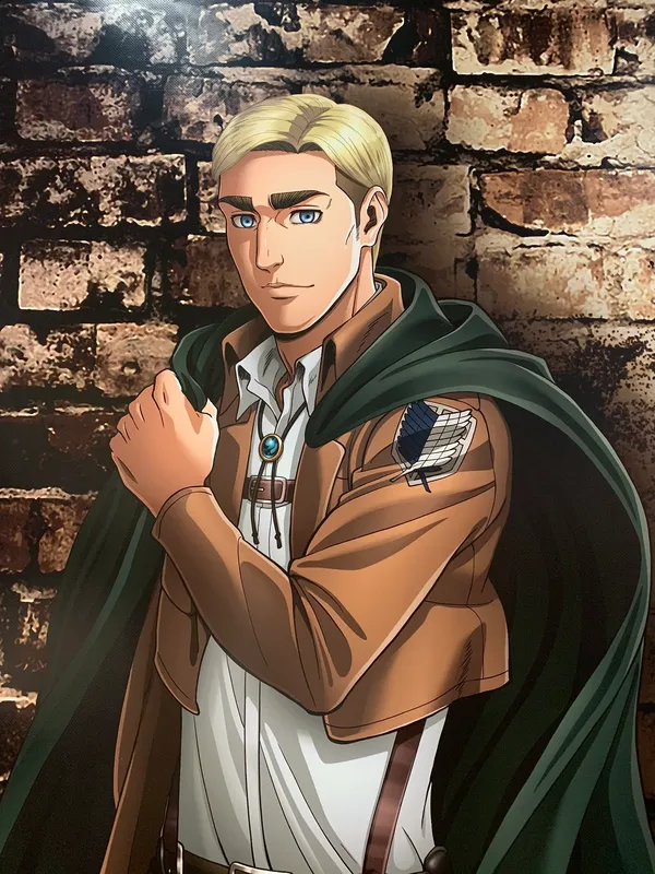 Bức ảnh mô tả sự bình tĩnh của Erwin Smith trước thử thách