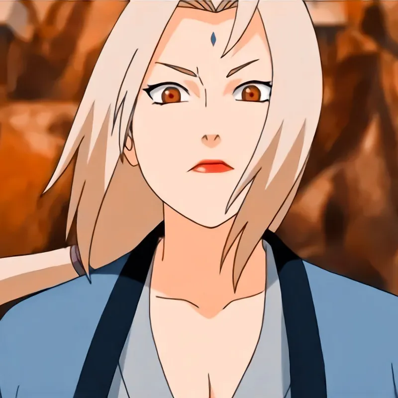 Ảnh Tsunade không chỉ đẹp mà còn chứa trừ khi