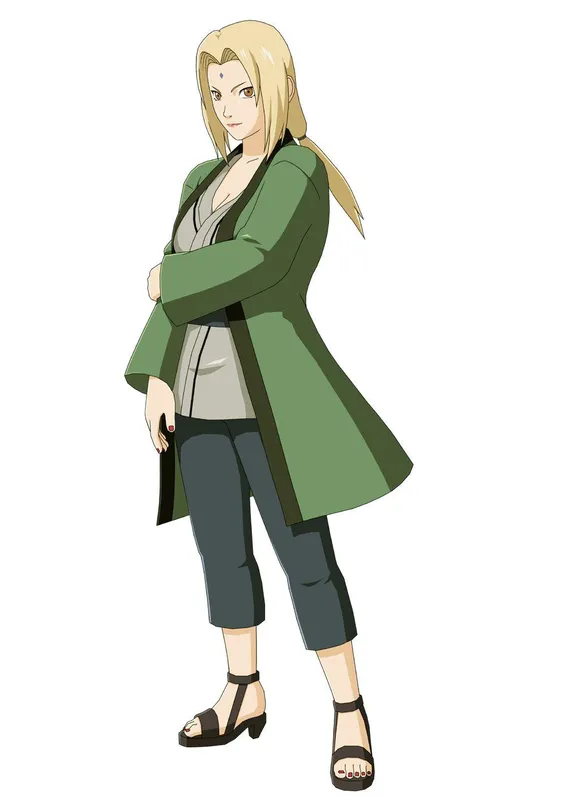 Ảnh Tsunade luôn mô tả rõ ràng hình ảnh của một chiến binh bất khuất