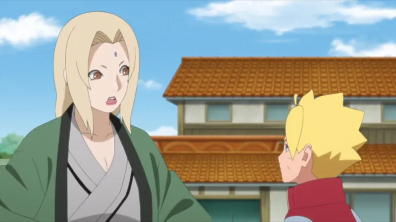 Chúng ta hãy xem những bức ảnh Tsunade, võ sĩ quyền anh nữ mạnh mẽ trong anime