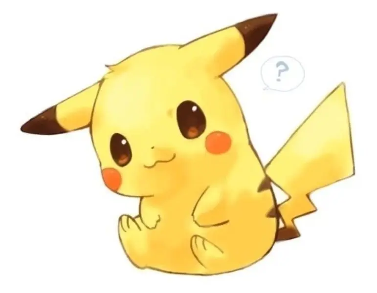 Chibi pokemon dễ thương tức giận