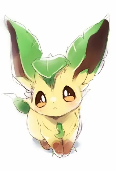 Chibi Pokemon Hình ảnh dễ thương của Togepi chơi trên bãi cỏ