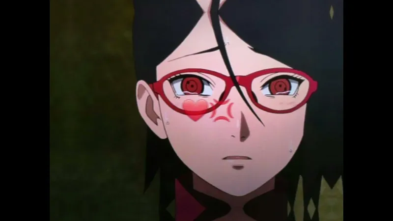 Khám phá hình ảnh của Sarada Sasuke với vẻ đẹp thông minh và tự tin