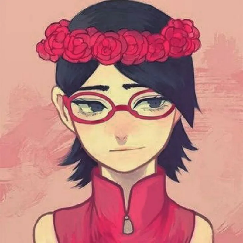 Ảnh Sarada Sasuke đẹp mọi góc