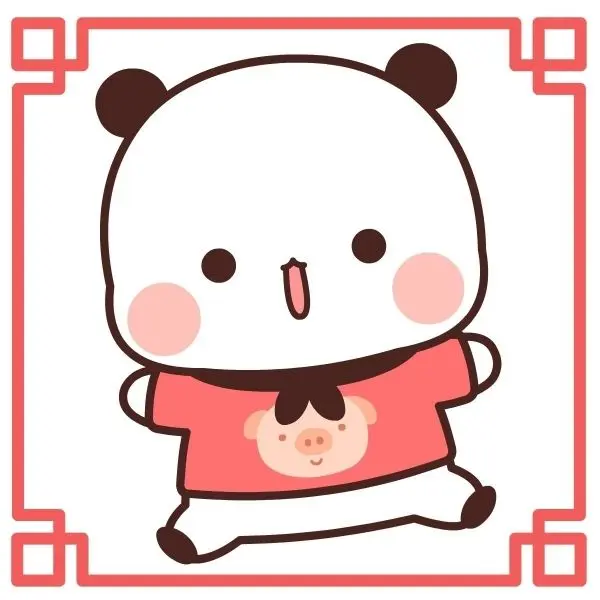 Avatar chibi panda dễ thương, làm nổi bật tính cách đáng yêu của bạn