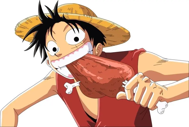 Hình ảnh của Avatar dễ thương Luffy, lý tưởng để thể hiện một phong cách ngọt ngào